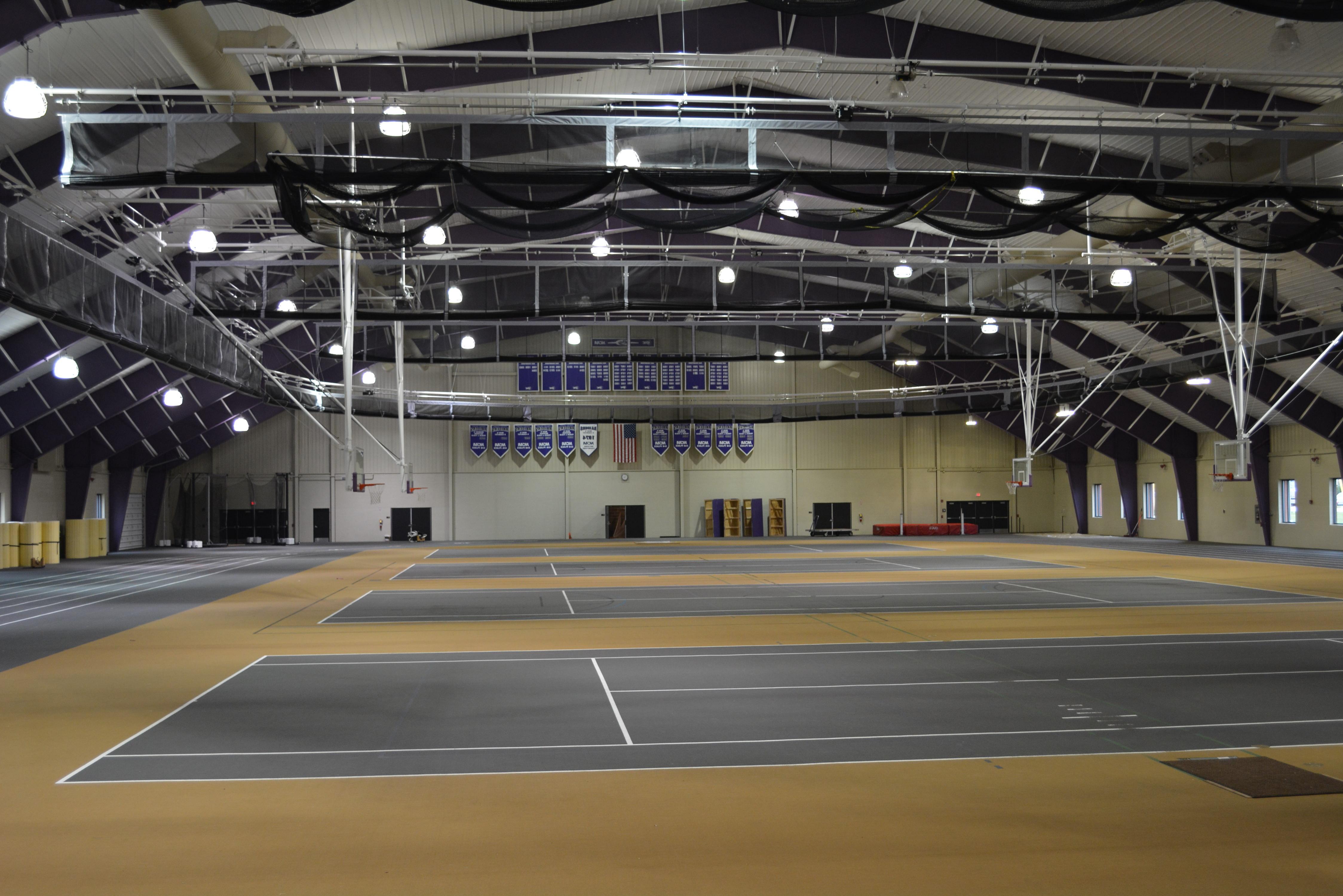 Peterson Field House. Interior of MAAC